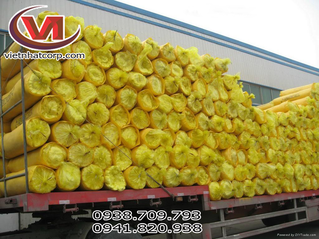 Bông thủy tinh cách âm chống cháy